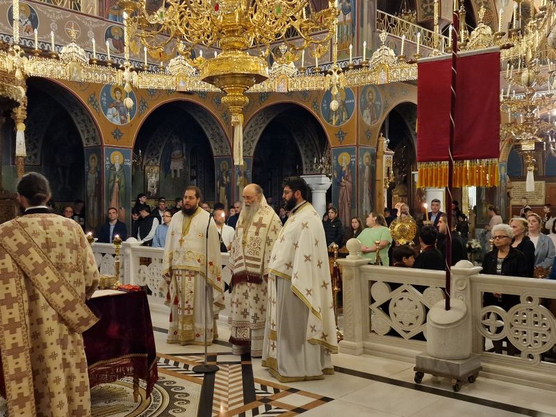 Θεία Λειτουργία για τους εξεταζομένους μαθητές